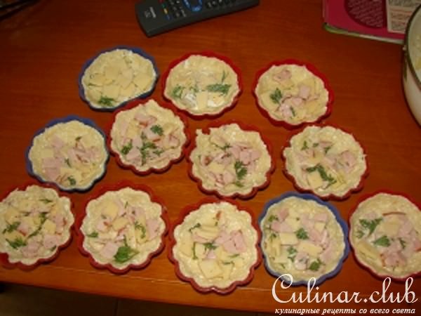 Корзиночки с сыром