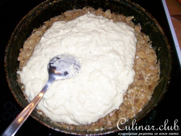 Капустный кекс