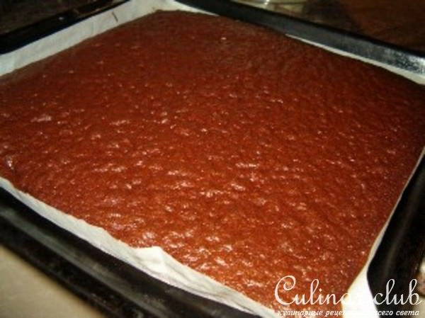 Рулет шоколадный