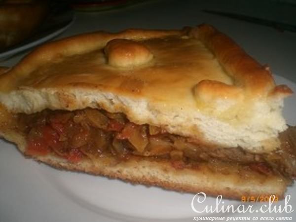 Пирог с мясом