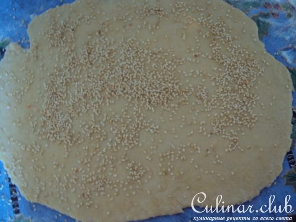 Кунжутные палочки с сыром