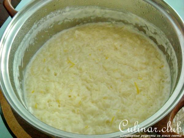 Сладкий рисовый пирог