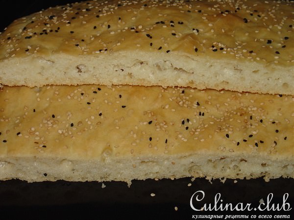 Рецепт турецкой лепёшки (Fladenbrot).