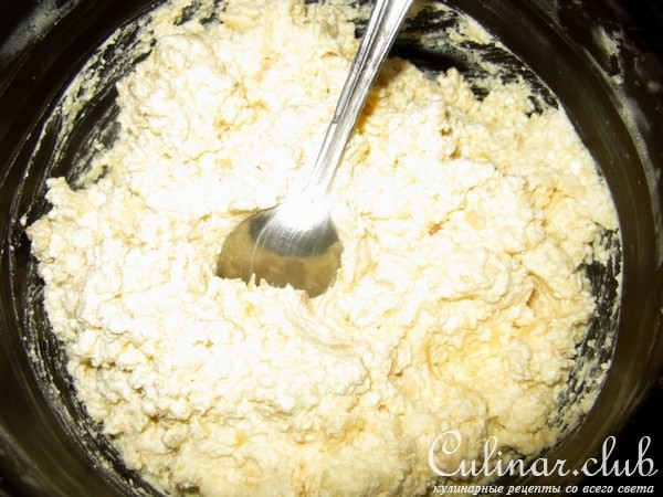 Сырники с начинкой (чернослив + орешки)