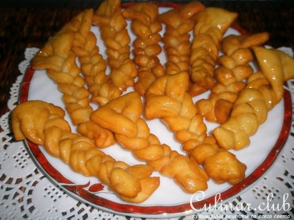 Косички в лимоном сиропе