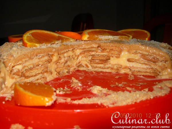 Cremoso de leite condensado или торт из печенья
