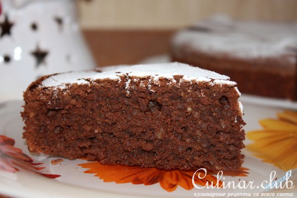 Торт Капрезе с лимоном