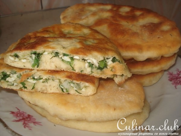 Пирожки "Быстрые" с яйцом и зеленью