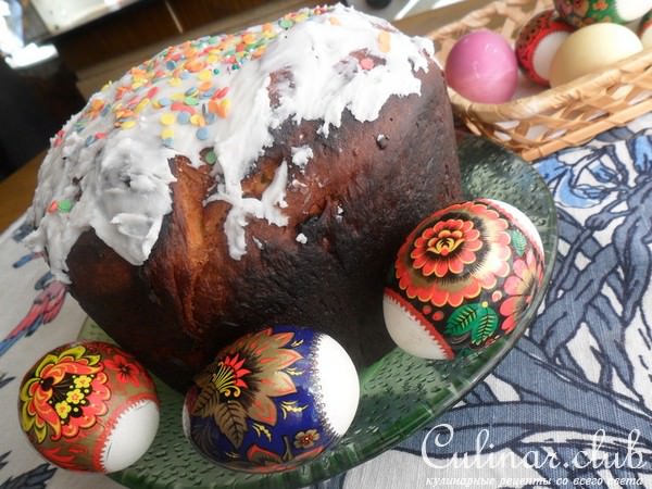 Кулич пряный