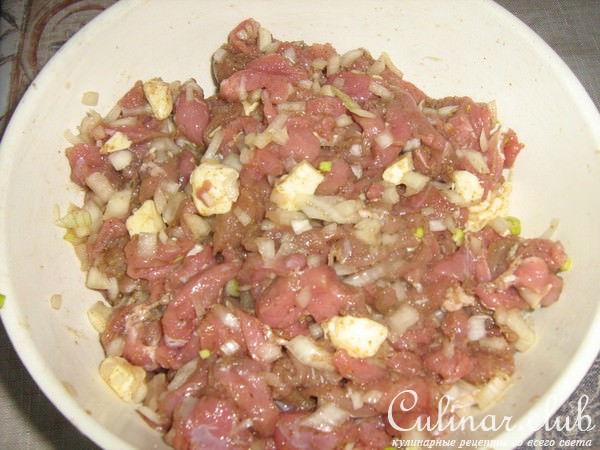 КУБДАРИ-хачапури с мясом