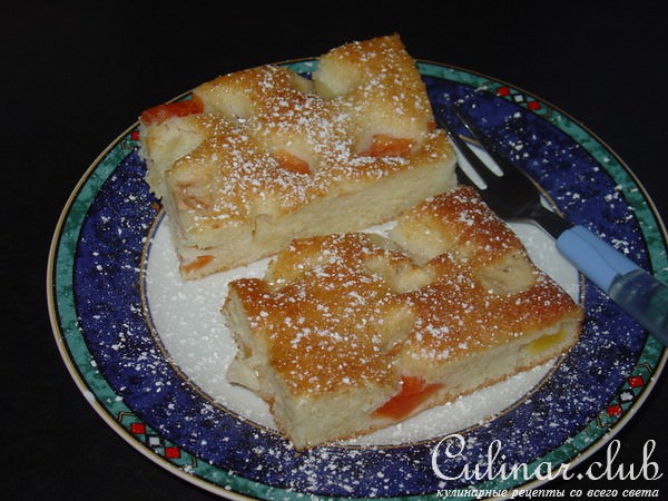 Фруктовый пирог – быстрый, бюджетный и вкусный.