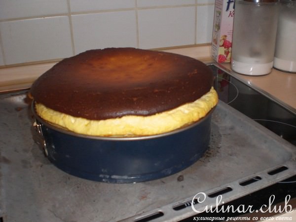 Типичный немецкий "Ksekuchen" (вариант)