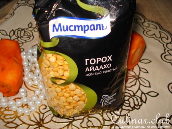 Бабка из моркови и гороха «Царская»