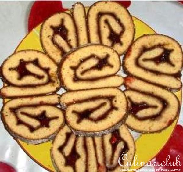 Рулет с джемом