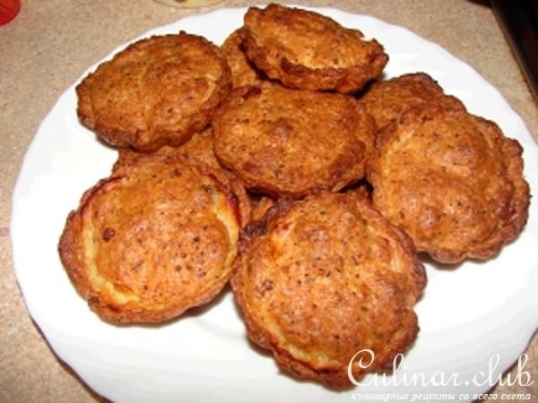 Корзиночки с сыром