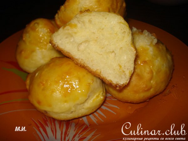 Пампушки с чесноком