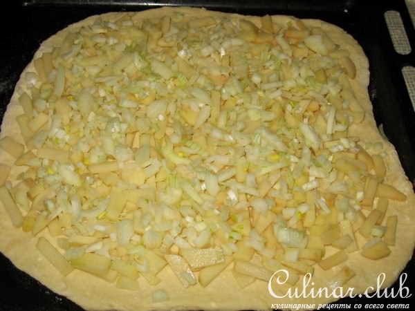 ***Рыбный пирог с пангасиусом и картофелем***