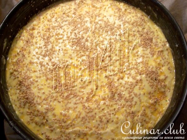Сырный пирог с плавленными сырками и не только.