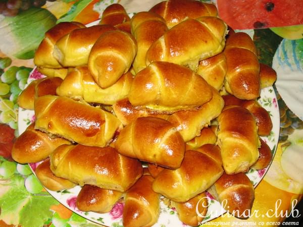 Рогалики с шоколадом (возможно вариант) 