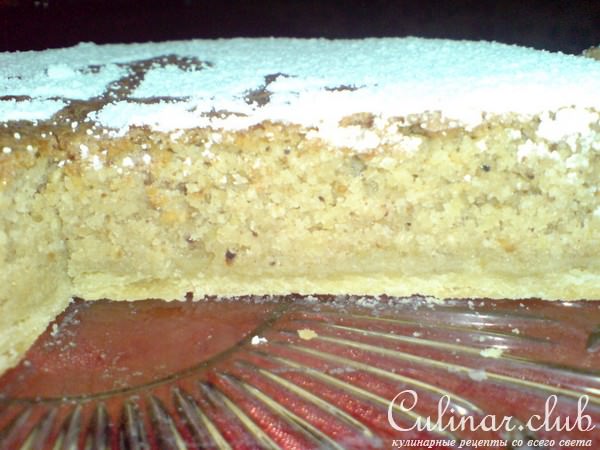 Миндальный торт из Галисии (Испания) "Tarta de Santiago"