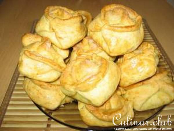 Булочки с яблоками