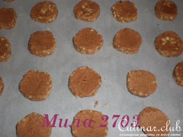 Печенье с молочным шоколадом