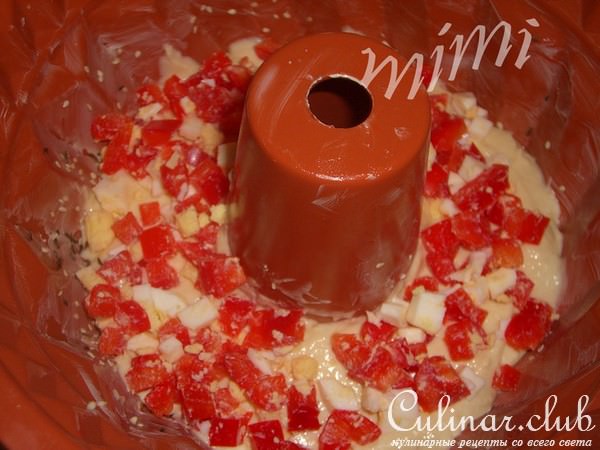 кекс с брынзой