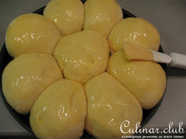 Мясной пирог "Ромашка"-мой первый опыт.