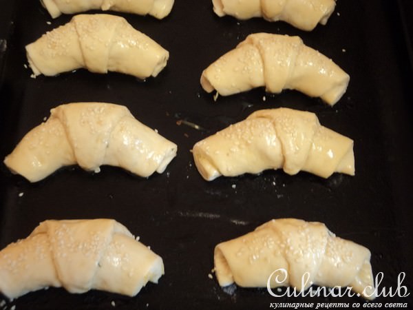 Рогалики с сыром