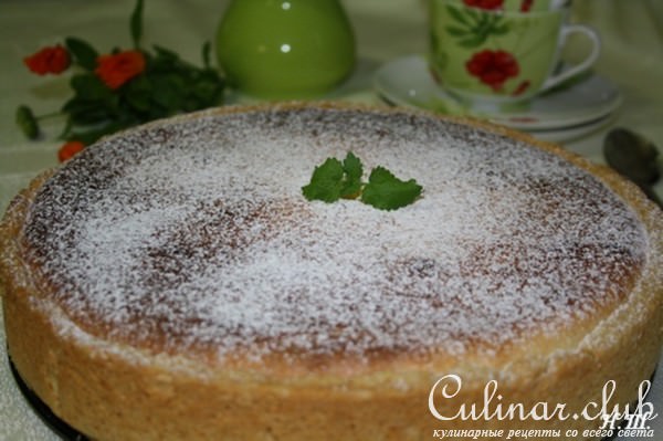 Сырный тарт с яблоками(Нормандия). (Дуэль)