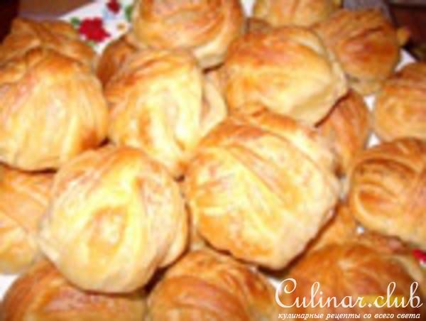 Мясные шарики в тесте