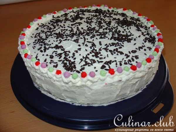 Брусничный торт (Preiselbeer Torte)