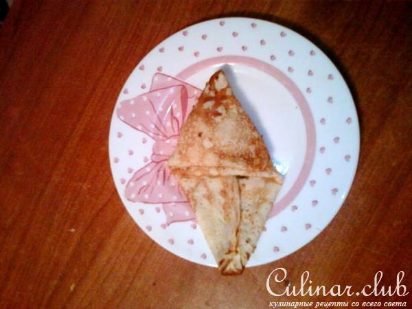 Блинчики с грибами