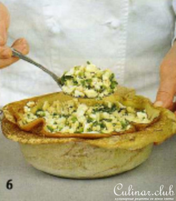 Курник блинчатый