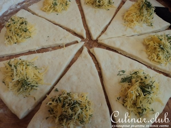 Рогалики с сыром