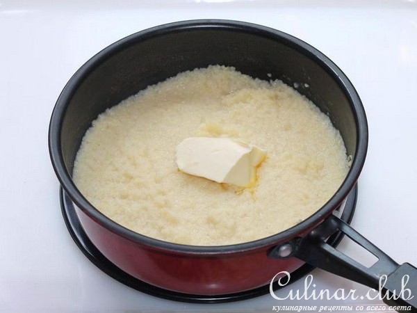 Ягодный кускус с черникой