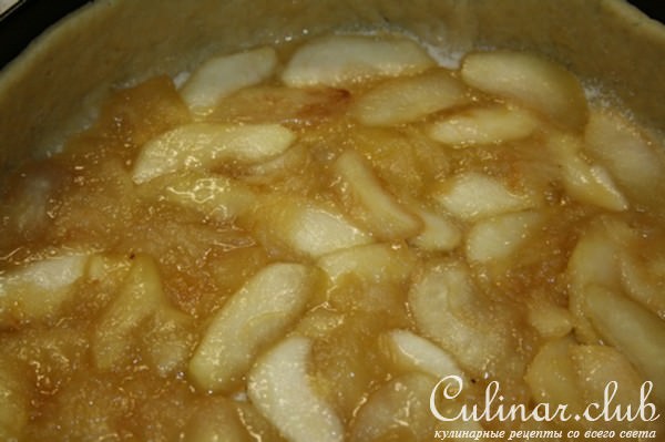 Сырный тарт с яблоками(Нормандия). (Дуэль)