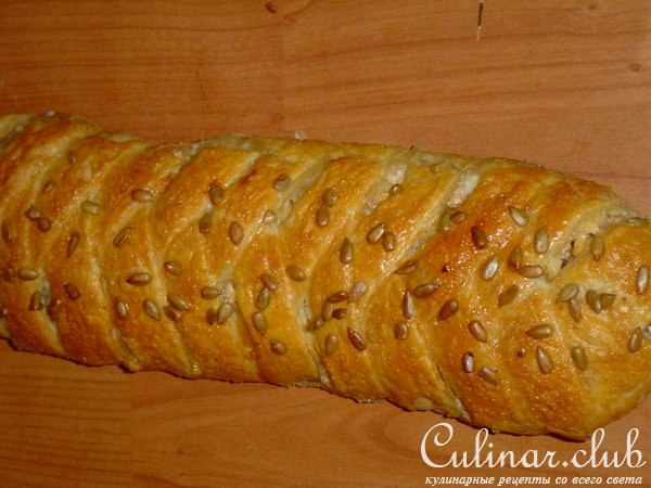Рулет из слоеного теста (вариант)