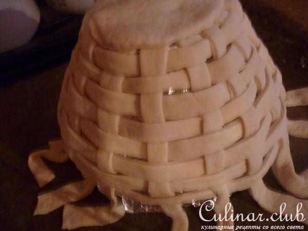 Корзинка из теста