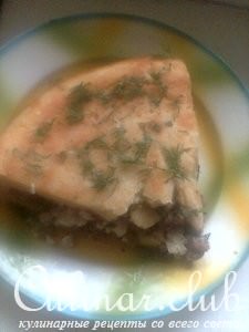 Пирог-Зраза с тремя начинками