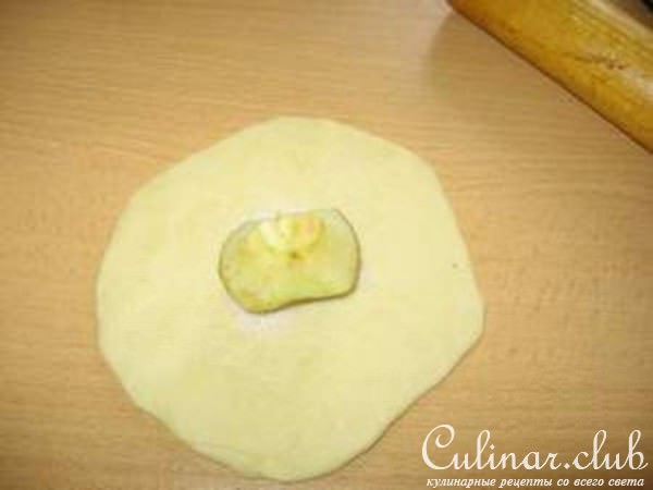 Булочки с яблоками