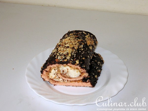 Кисельный рулет.