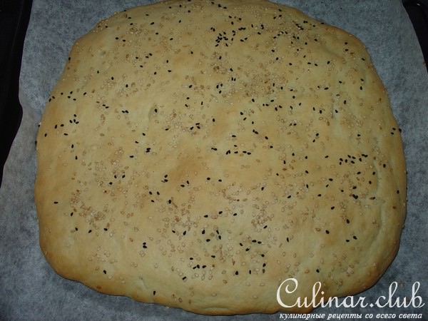Рецепт турецкой лепёшки (Fladenbrot).
