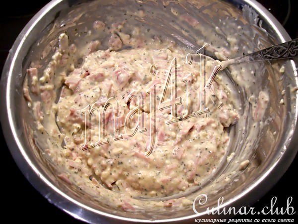 Сырный пирог с плавленными сырками и не только.