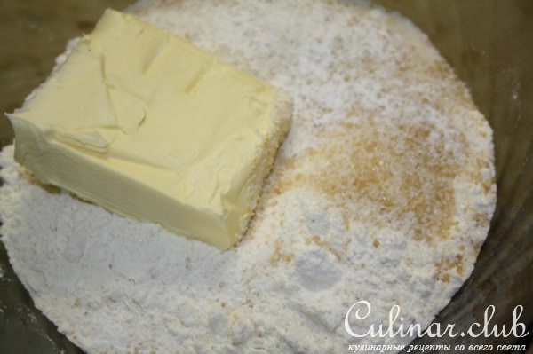 Сырный тарт с яблоками(Нормандия). (Дуэль)