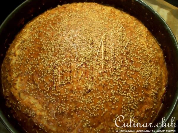 Сырный пирог с плавленными сырками и не только.