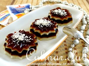 Нежный кофейно-ванильный десерт