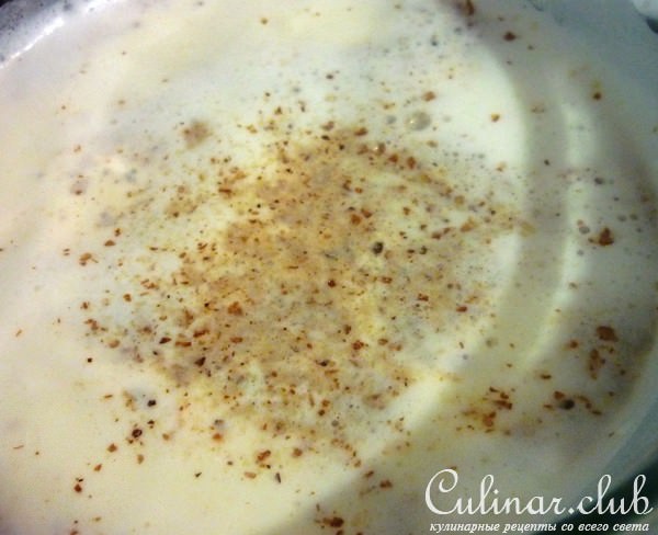 Бламанже с желе из чая с лепестками роз,фиалкой и гибискусом