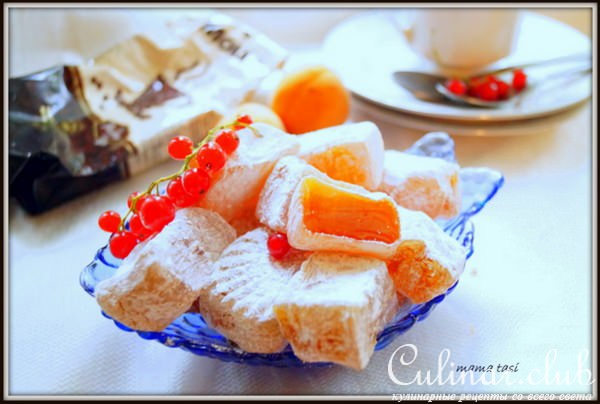 Кофейный рахат-лукум. 