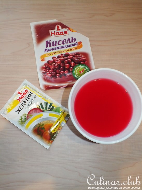 Мусс из киселя